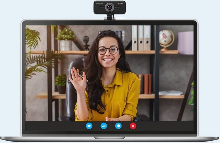 Produktbild: CREATIVE Live! Cam Sync 1080P V2, Full-HD Webcam, 1,80 m Kabel