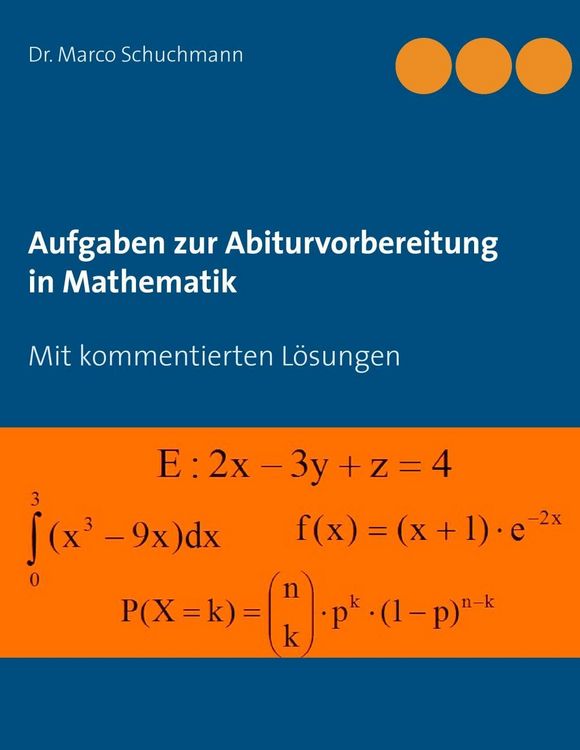 Produktbild: Aufgaben zur Abiturvorbereitung in Mathematik