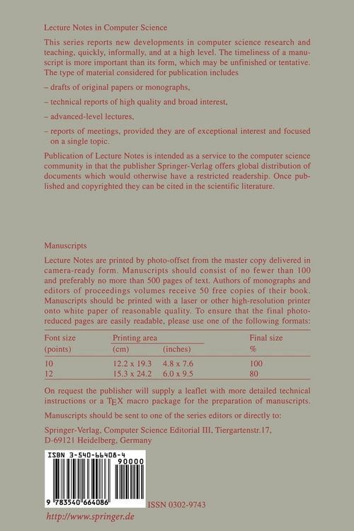 Produktbild: Mathematical Foundations of Computer Science 1999