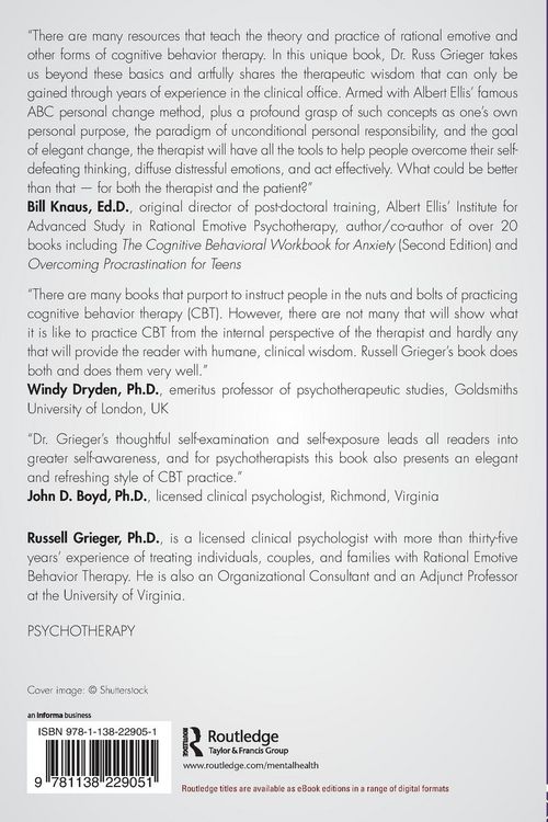 Produktbild: On Becoming a Cognitive Behavioral Psychotherapist