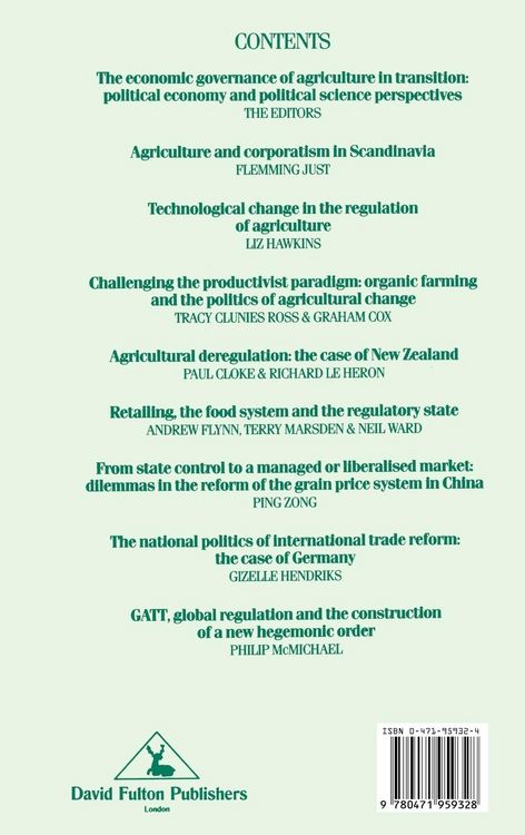Produktbild: Regulating Agriculture