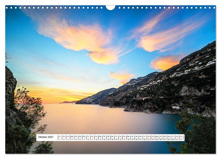 Produktbild: Wundervolle Amalfik&uuml;ste (Wandkalender 2027 DIN A3 quer), CALVENDO Monatskalender
