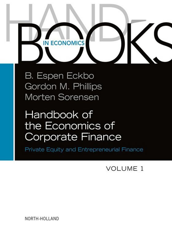 Produktbild: Handbook of the Economics of Corporate Finance