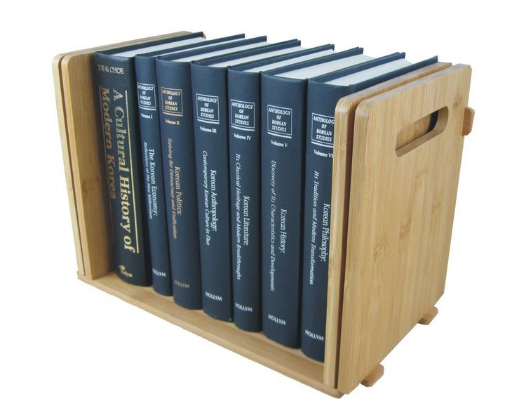 Produktbild: MyLibrary Handregal &ndash; Verstellbares Holz-Bookcase