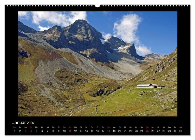 Produktbild: Oberengadin (Wandkalender 2026 DIN A2 quer), CALVENDO Monatskalender