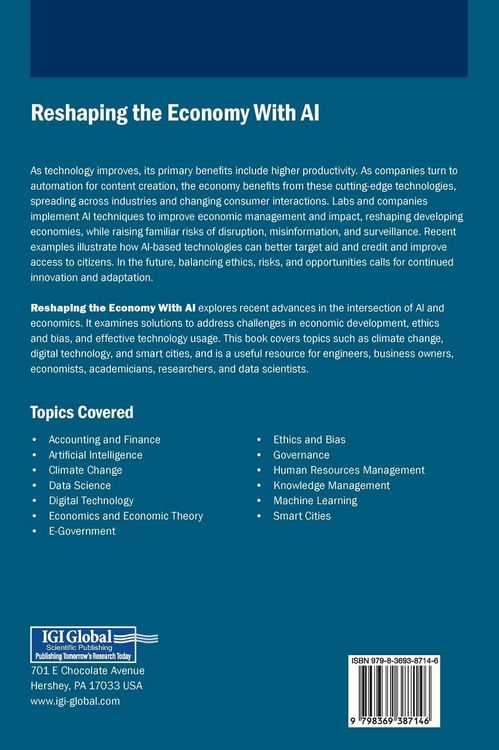 Produktbild: Reshaping the Economy With AI