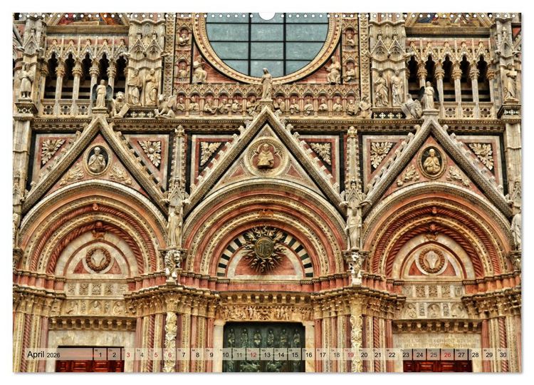 Produktbild: Sehnsucht nach SIENA (Wandkalender 2026 DIN A2 quer), CALVENDO Monatskalender