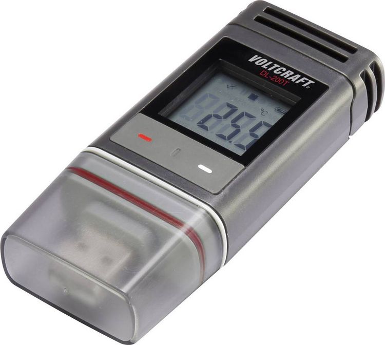 Produktbild: VOLTCRAFT DL-200 T DL-200T Temperatur-Datenlogger Messgr&ouml;&szlig;e Temperatur -30 bis +60 &deg;C PDF Funktion