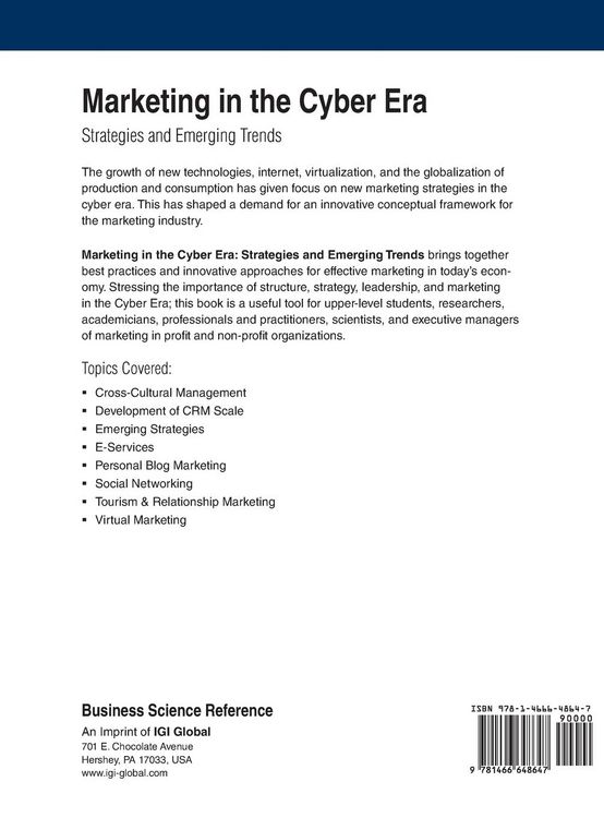 Produktbild: Marketing in the Cyber Era