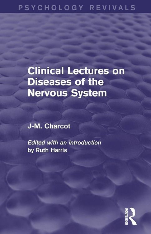 Produktbild: Clinical Lectures on Diseases of the Nervous System (Psychology Revivals)