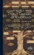 Produktbild: Pouder and Everly Families of Maryland; Descendants of Margaret (Bohne-Boone) Pouder-Everly (1743-1814) & Her Husbands--Leonard Powder-Pouder (1730-17