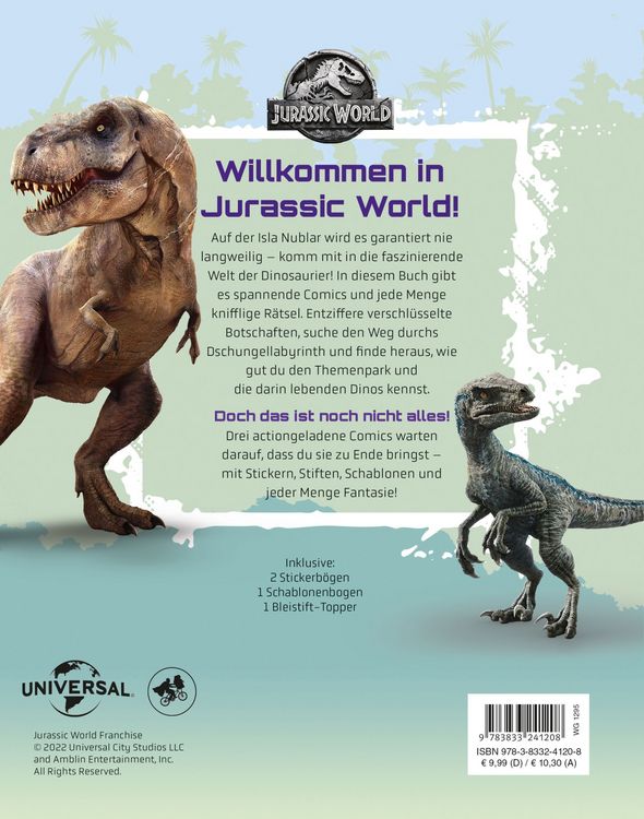 Produktbild: Jurassic World: Die Dinosaurier sind los!
