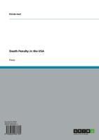 Produktbild: Death Penalty in the USA