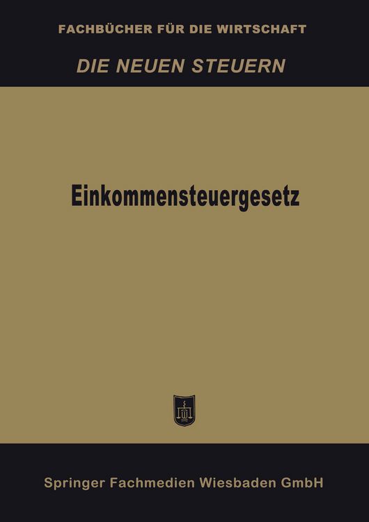 Produktbild: Einkommensteuergesetz