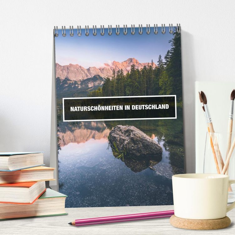 Produktbild: Natursch&ouml;nheiten in Deutschland (Tischkalender 2026 DIN A5 hoch), CALVENDO Monatskalender