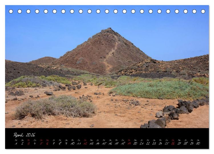 Produktbild: Fuerteventura (Tischkalender 2026 DIN A5 quer), CALVENDO Monatskalender