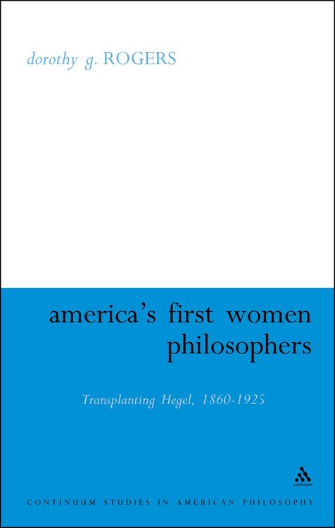 Produktbild: America's First Women Philosophers