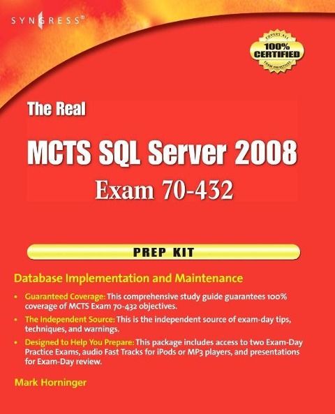 Produktbild: The Real McTs SQL Server 2008 Exam 70-432 Prep Kit