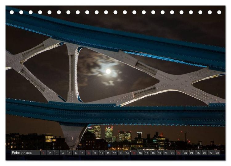 Produktbild: London Light (Tischkalender 2026 DIN A5 quer), CALVENDO Monatskalender