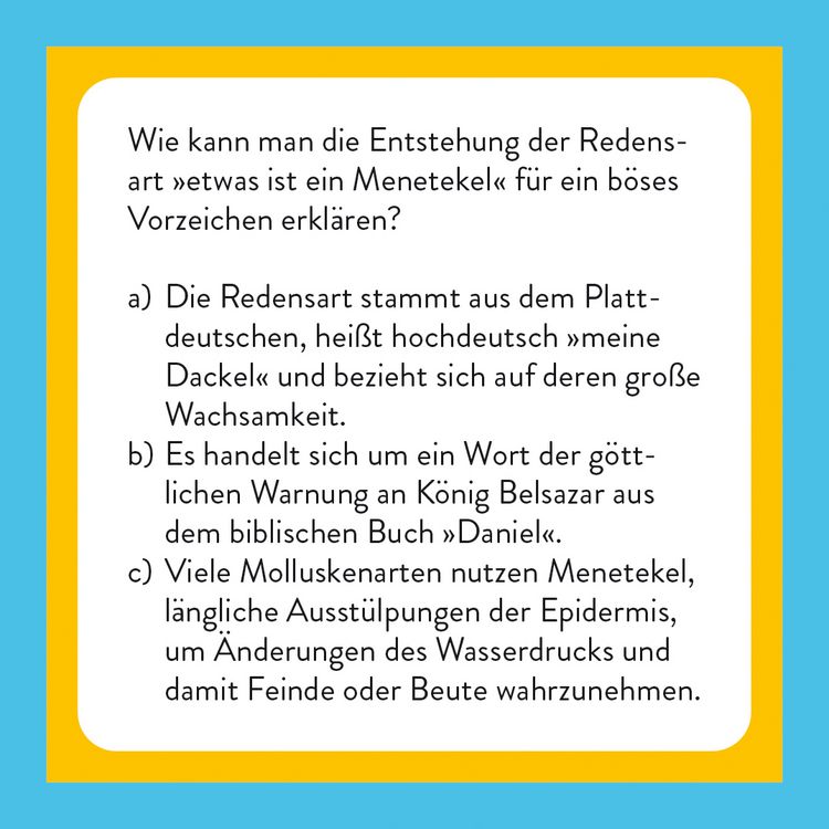 Produktbild: Der springende Punkt - Das Sprichw&ouml;rter-Quiz