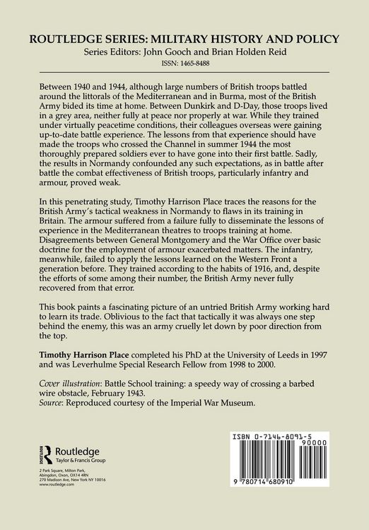 Produktbild: Military Training in the British Army, 1940-1944