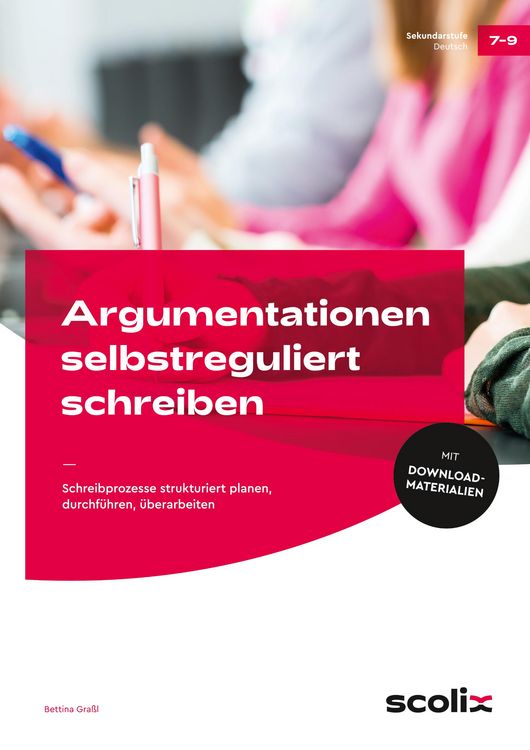 Produktbild: Argumentationen selbstreguliert schreiben