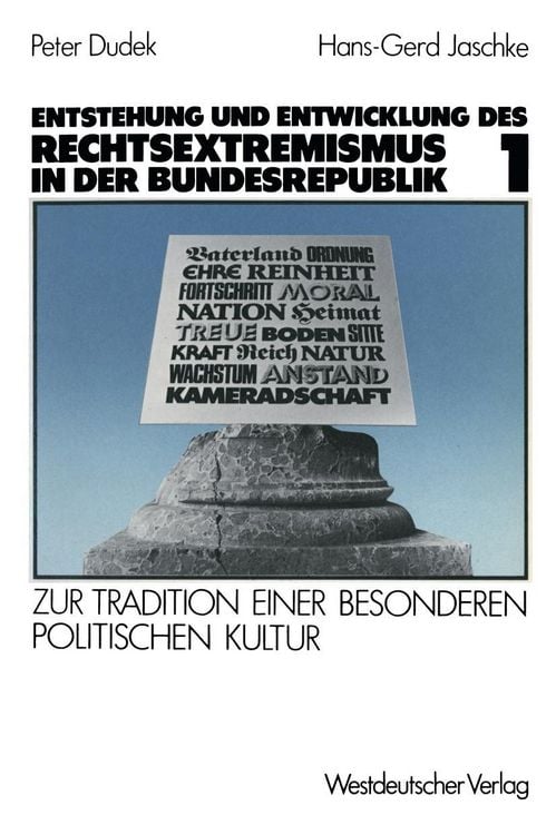 Produktbild: Entstehung und Entwicklung des Rechtsextremismus in der Bundesrepublik