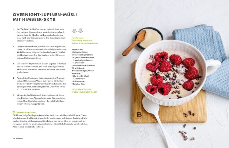 Produktbild: Die Ern&auml;hrungs-Docs &ndash; Unsere 100 besten Protein-Power-Rezepte