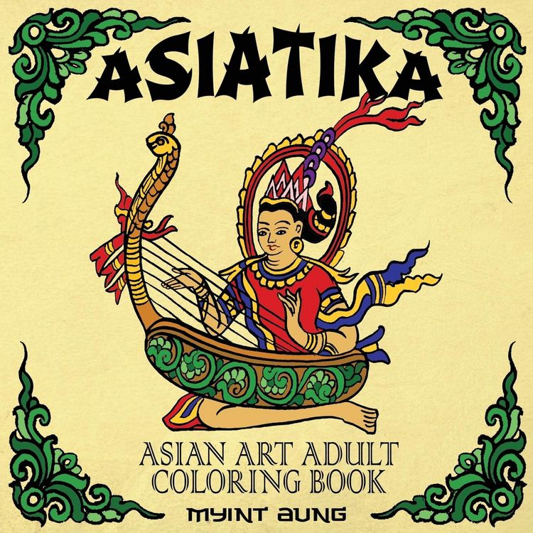 Produktbild: Asiatika Asian Art Adult Coloring Book
