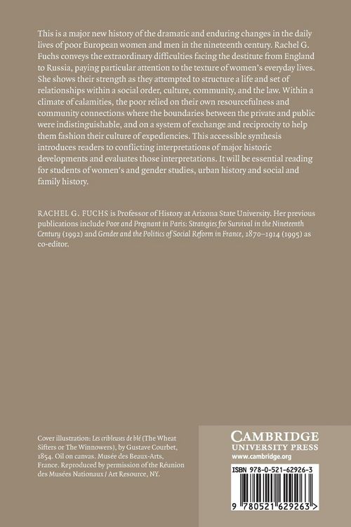 Produktbild: Gender and Poverty in Nineteenth-Century Europe