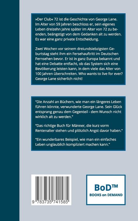 Produktbild: Der Club 72