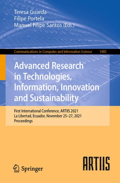 Produktbild: Advanced Research in Technologies, Information, Innovation and Sustainability