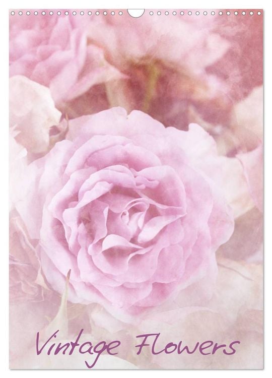 Produktbild: Vintage Flowers (Wandkalender 2026 DIN A3 hoch), CALVENDO Monatskalender