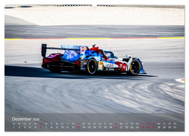Produktbild: Motorsport aus M&uuml;nchen (hochwertiger Premium Wandkalender 2026 DIN A2 quer), Kunstdruck in Hochglanz