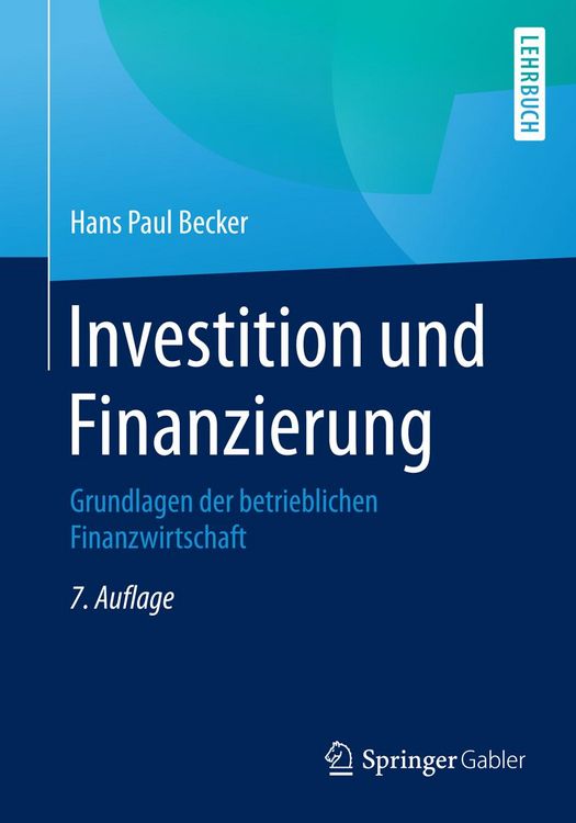Produktbild: Investition und Finanzierung