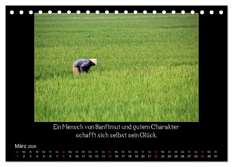 Produktbild: Faszination S&uuml;dostasien (Tischkalender 2026 DIN A5 quer), CALVENDO Monatskalender
