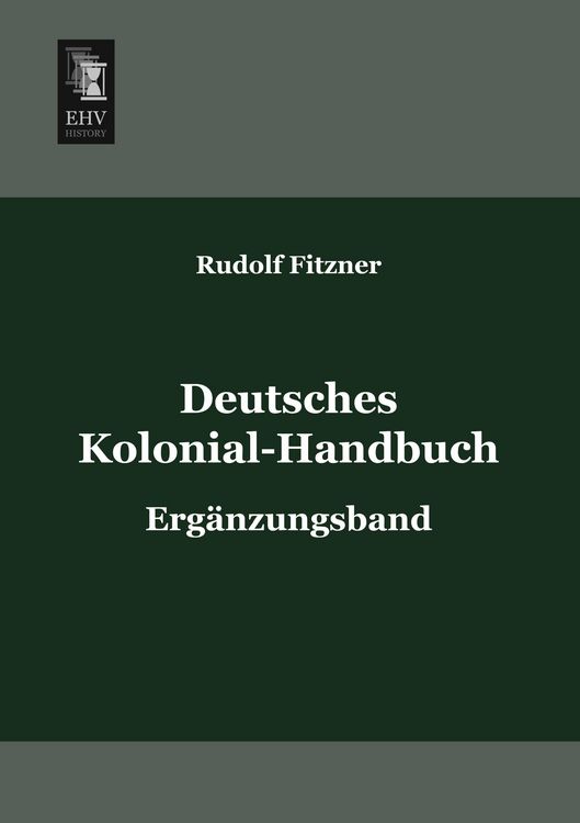 Produktbild: Deutsches Kolonial-Handbuch
