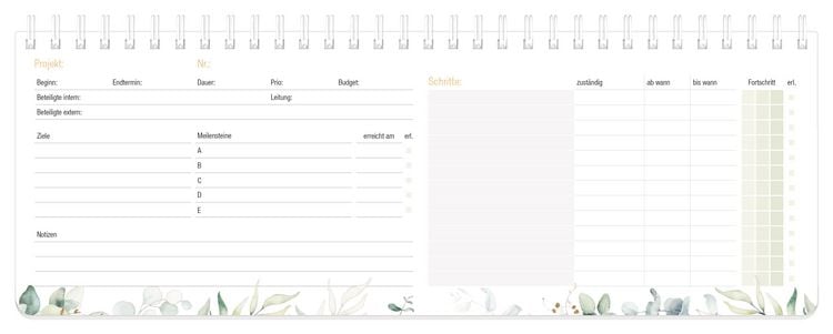 Produktbild: Tischkalender undatiert