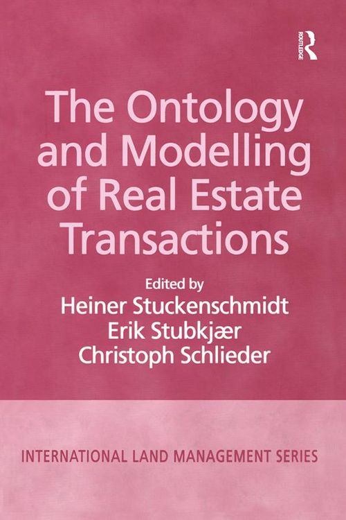 Produktbild: The Ontology and Modelling of Real Estate Transactions