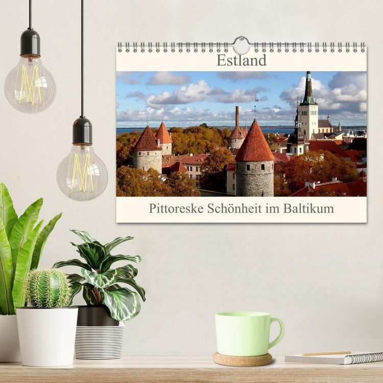 Produktbild: Estland - Pittoreske Sch&ouml;nheit im Baltikum (Wandkalender 2027 DIN A4 quer), CALVENDO Monatskalender