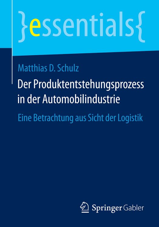 Produktbild: Der Produktentstehungsprozess in der Automobilindustrie