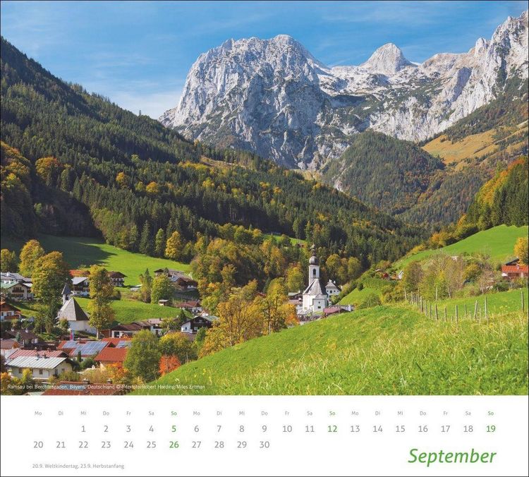 Produktbild: times&more Alpen Bildkalender 2027