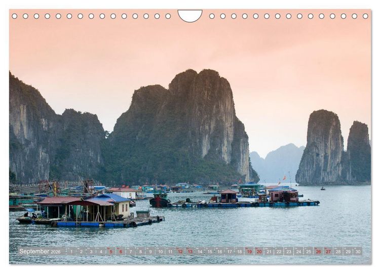 Produktbild: Vietnam - Momente einer Reise (Wandkalender 2026 DIN A4 quer), CALVENDO Monatskalender