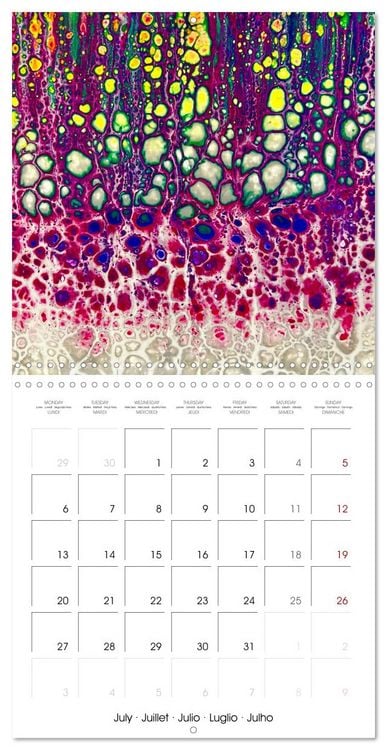 Produktbild: Your year full of rainbows by Katharina Stachanczyk (Wall Calendar 2026 12 &times; 12 Inch) CALVENDO 12 Month Wall Calendar