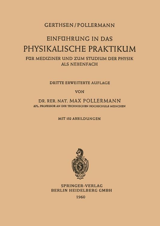 Produktbild: Einf&uuml;hrung in das Physikalische Praktikum