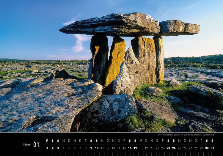 Produktbild: Irland Premiumkalender 2027