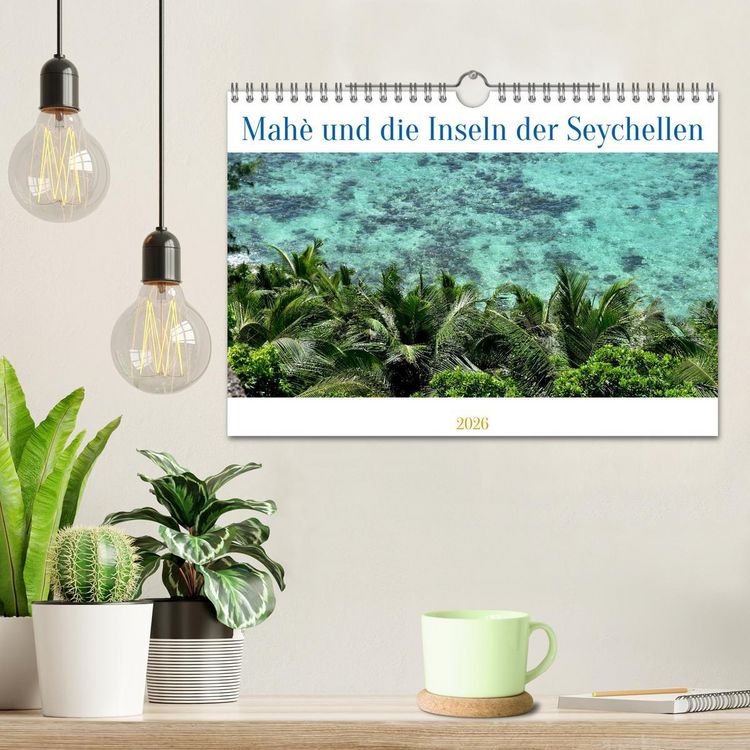 Produktbild: Mah&egrave; und die Inseln der Seychellen (Wandkalender 2026 DIN A4 quer), CALVENDO Monatskalender