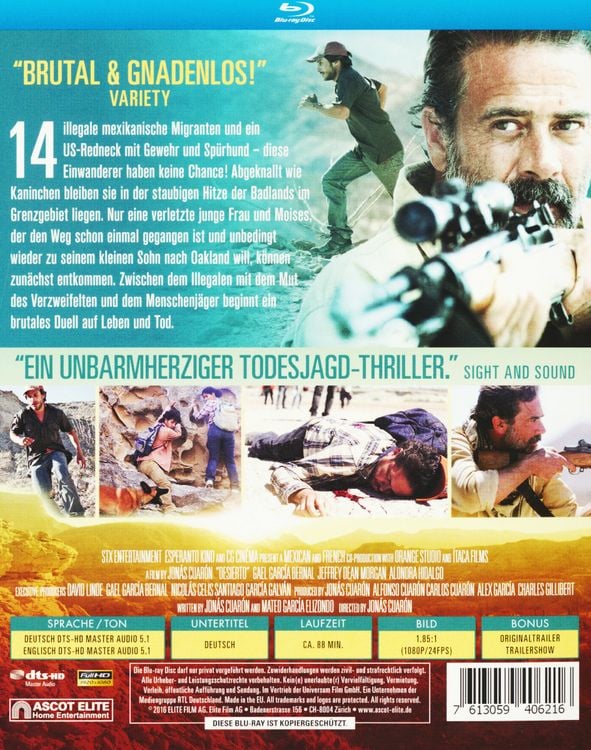 Produktbild: Desierto - T&ouml;dliche Hetzjagd