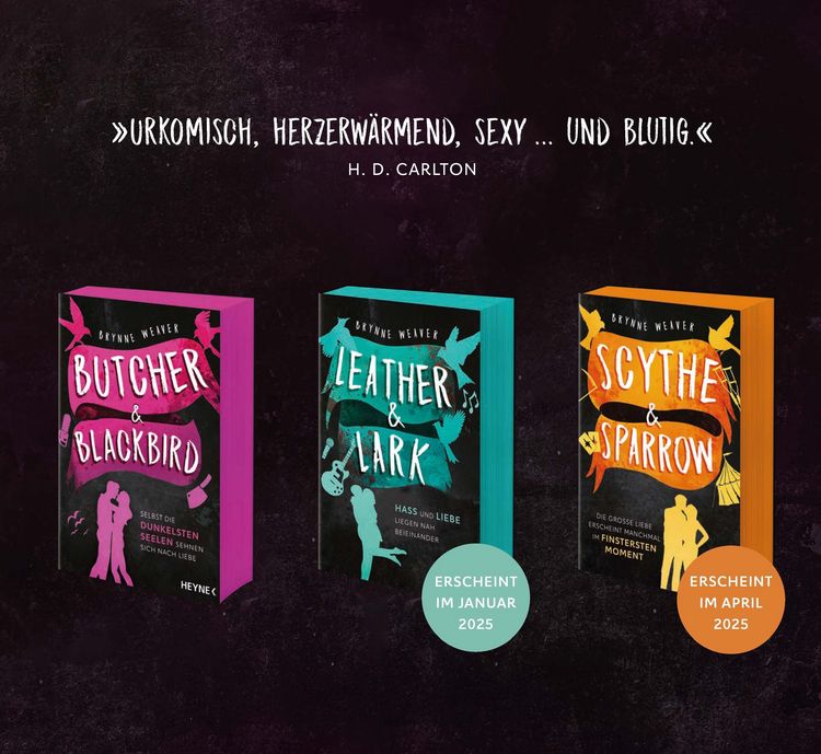 Produktbild: Butcher & Blackbird - Selbst die dunkelsten Seelen sehnen sich nach Liebe