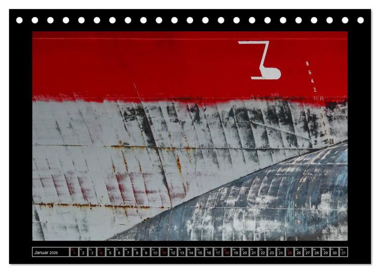 Produktbild: Rund um den Hamburger Hafen (Tischkalender 2026 DIN A5 quer), CALVENDO Monatskalender